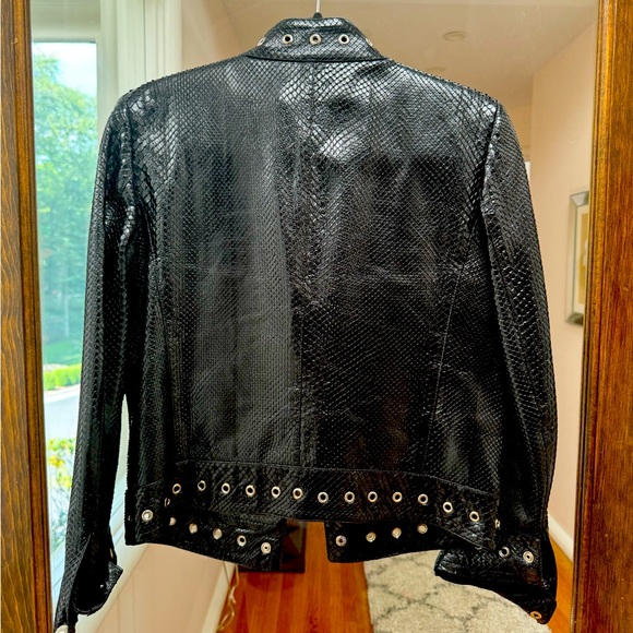 Gucci python leather jacket - Picture 3 of 3